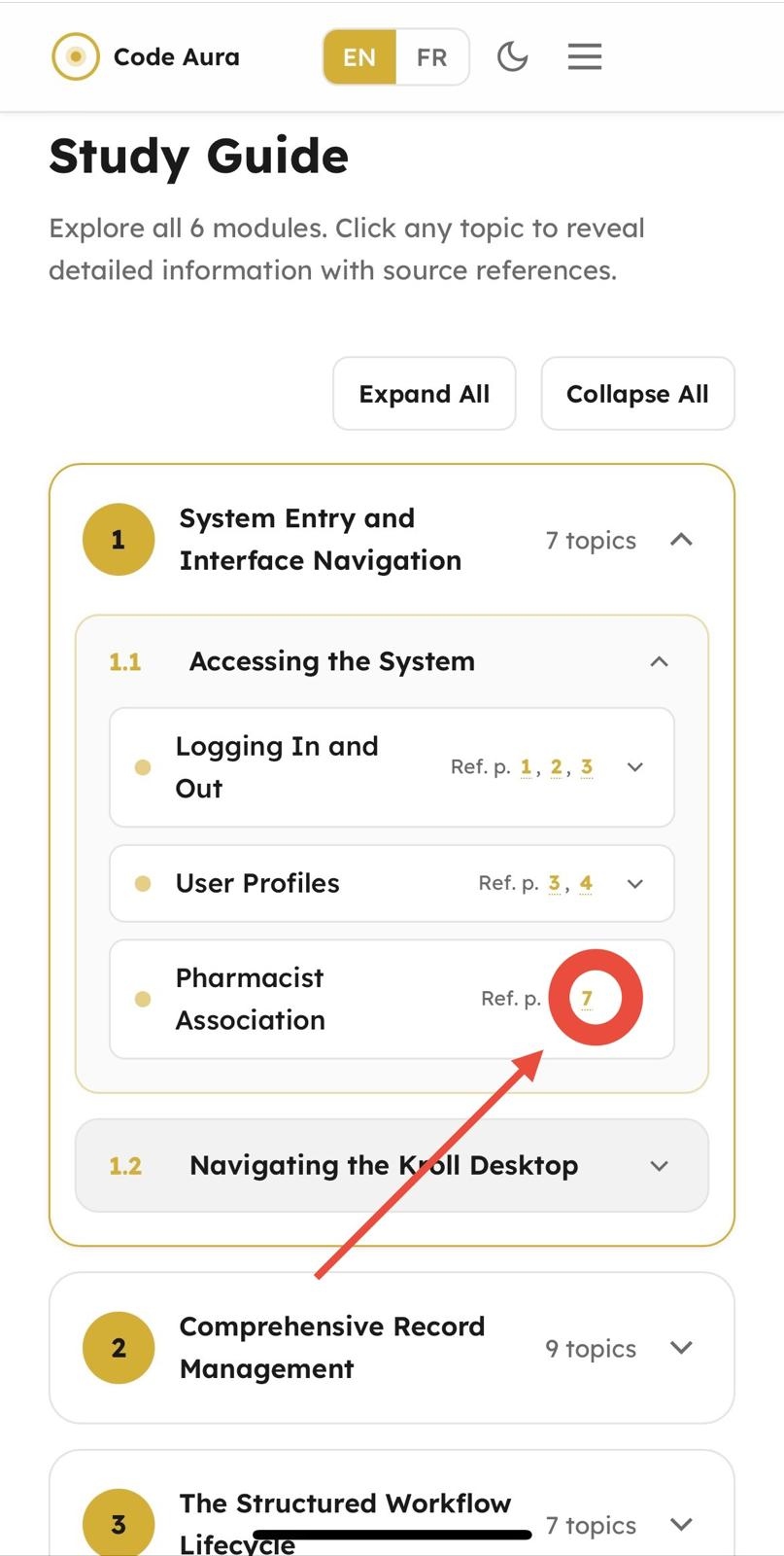 Study Guide — click reference page numbers
