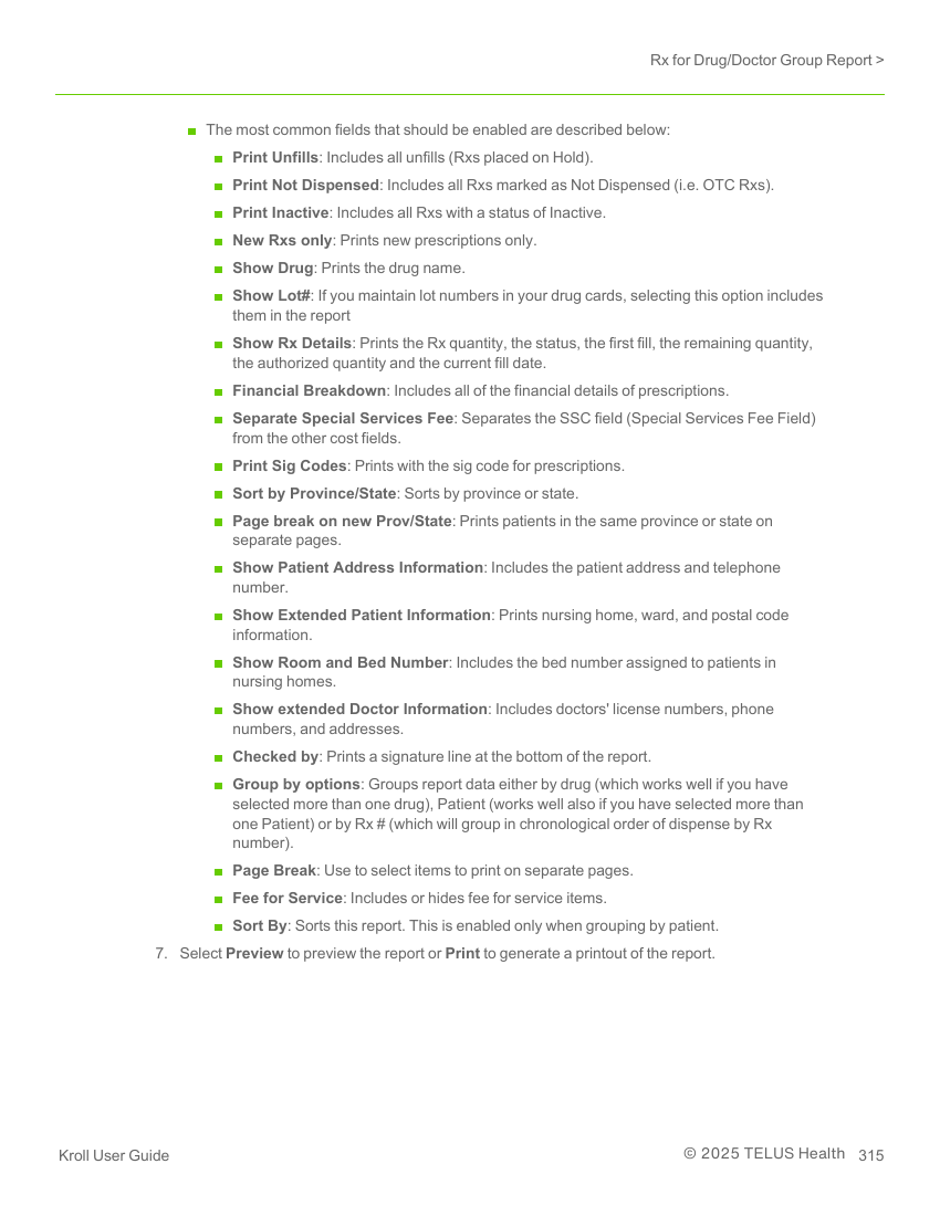 Kroll User Manual — RAMQ Billing